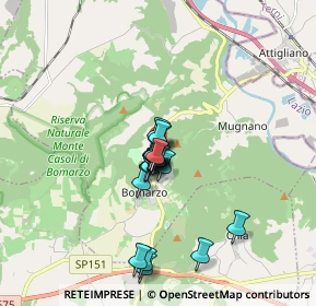 Mappa SP 20, 01020 Bomarzo VT, Italia (1.254)