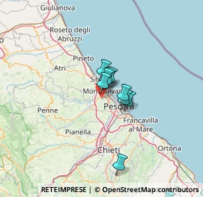 Mappa 65015 Montesilvano Colle PE, Italia (13.89)