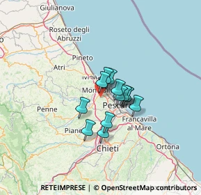Mappa 65015 Montesilvano Colle PE, Italia (8.08538)