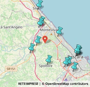 Mappa 65015 Montesilvano Colle PE, Italia (4.78)