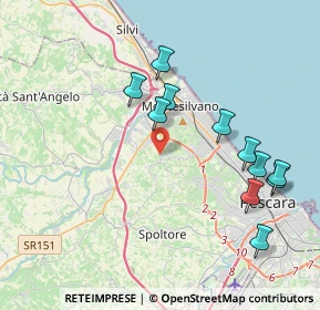Mappa 65015 Montesilvano Colle PE, Italia (4.24364)