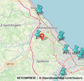 Mappa 65015 Montesilvano Colle PE, Italia (5.94083)