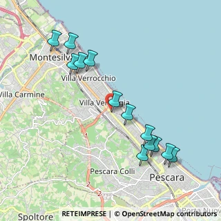 Mappa Largo Santa Filomena, 65123 Pescara PE, Italia (2.25154)