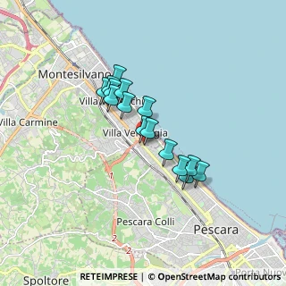 Mappa Largo Santa Filomena, 65123 Pescara PE, Italia (1.34267)