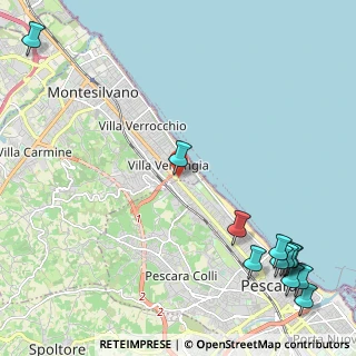 Mappa Largo Santa Filomena, 65123 Pescara PE, Italia (3.44583)