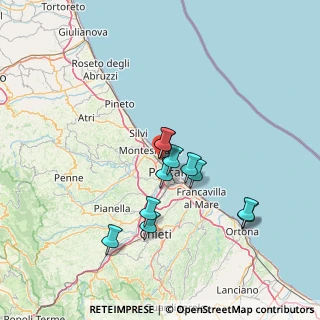 Mappa Largo Santa Filomena, 65123 Pescara PE, Italia (12.40818)