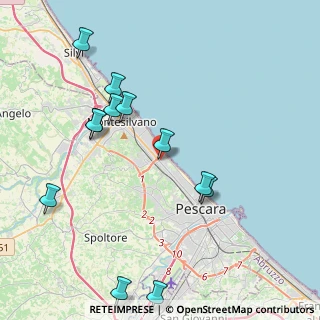 Mappa Largo Santa Filomena, 65123 Pescara PE, Italia (4.80083)