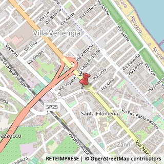 Mappa Corso Umberto 1, 541, 65015 Montesilvano, Pescara (Abruzzo)