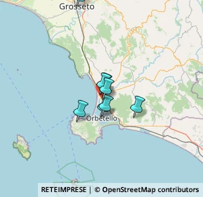 Mappa Via Albegna, 58015 Orbetello GR, Italia (33.98923)