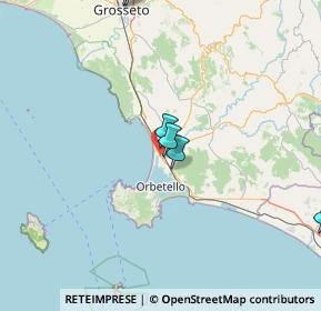 Mappa Via Albegna, 58015 Orbetello GR, Italia (25.40667)