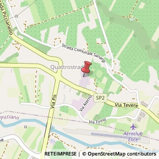 Mappa Via Tevere, 55B, 65010 Elice, Pescara (Abruzzo)