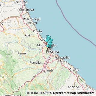 Mappa Via Monviso, 65015 Montesilvano PE, Italia (71.58333)