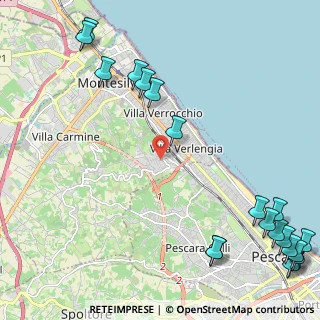 Mappa Via Monviso, 65015 Montesilvano PE, Italia (3.5345)