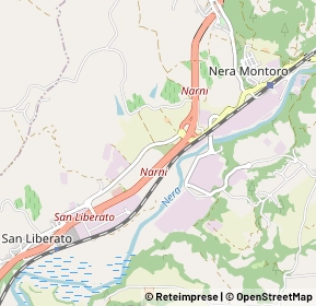 Mappa Via Ortana, 05035 Narni TR, Italia (1.07692)
