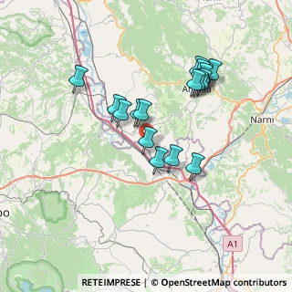 Mappa Località Barca, 05028 Penna in Teverina TR, Italia (6.77471)