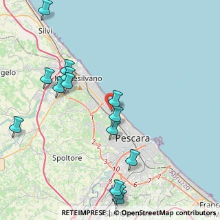 Mappa Via Acquacorrente, 65123 Pescara PE, Italia (5.23214)