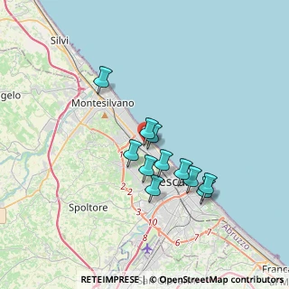 Mappa Via Acquacorrente, 65123 Pescara PE, Italia (2.98273)