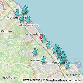 Mappa Via Acquacorrente, 65123 Pescara PE, Italia (2.69263)