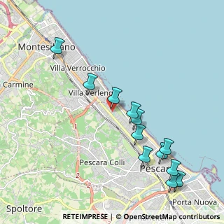 Mappa Via Acquacorrente, 65123 Pescara PE, Italia (2.34)