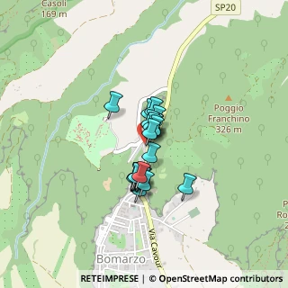 Mappa Via Giuseppe Mazzini, 01020 Bomarzo VT, Italia (0.272)
