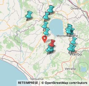 Mappa SP 113 Arlenese, 01010 Piansano VT, Italia (15.4775)