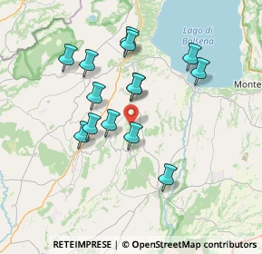 Mappa SP 113 Arlenese, 01010 Piansano VT, Italia (6.82714)