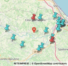 Mappa Via Piano di Sacco, 65013 Città Sant'Angelo PE, Italia (5.21)