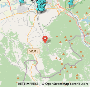 Mappa Via Lanzi, 05039 Stroncone TR, Italia (7.415)