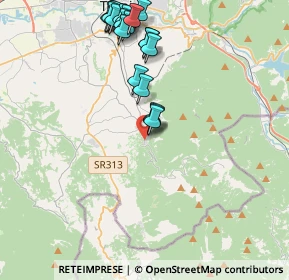 Mappa Via Lanzi, 05039 Stroncone TR, Italia (4.579)