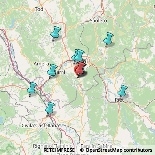 Mappa Via Francesco Malvetani, 05039 Stroncone TR, Italia (12.24727)