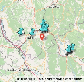 Mappa Via Francesco Malvetani, 05039 Stroncone TR, Italia (15.24727)