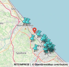 Mappa Via Lago di Suviana, 65015 Montesilvano PE, Italia (4.2635)