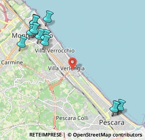 Mappa Via Lago di Suviana, 65015 Montesilvano PE, Italia (2.94833)