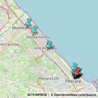 Mappa Via Lago di Suviana, 65015 Montesilvano PE, Italia (3.255)