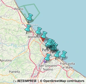 Mappa Via Lago di Suviana, 65015 Montesilvano PE, Italia (5.27333)