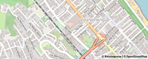 Mappa Montesilvano