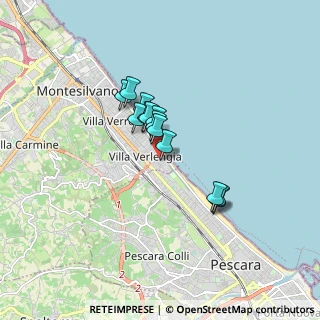 Mappa Via Lago di Bomba 13 Pal B, 65015 Montesilvano PE, Italia (1.20769)