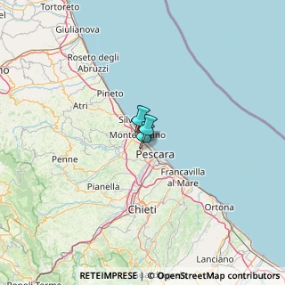 Mappa Via Monte Vigo, 65015 Montesilvano PE, Italia (71.56583)