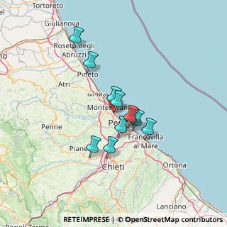 Mappa Via Monte Vigo, 65015 Montesilvano PE, Italia (10.48727)