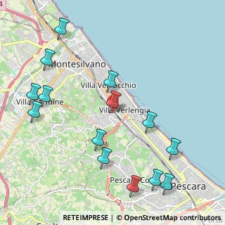 Mappa Via Monte Vigo, 65015 Montesilvano PE, Italia (2.62857)
