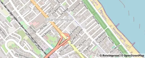 Mappa Montesilvano
