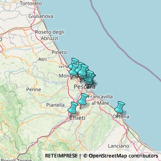 Mappa Via Livenza, 65015 Montesilvano PE, Italia (7.17636)