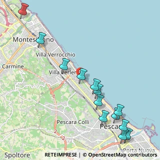 Mappa Via Livenza, 65015 Montesilvano PE, Italia (2.69231)
