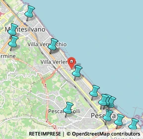Mappa Via Livenza, 65015 Montesilvano PE, Italia (2.97714)