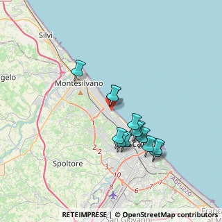 Mappa Via Livenza, 65015 Montesilvano PE, Italia (3.27538)