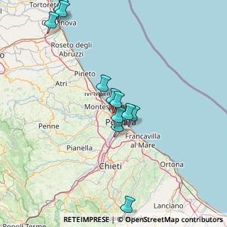 Mappa Via Serchio, 65123 Montesilvano PE, Italia (15.17636)