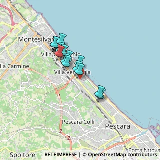 Mappa Via Serchio, 65123 Montesilvano PE, Italia (1.50059)