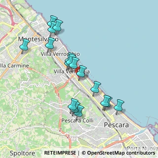 Mappa Via Serchio, 65123 Montesilvano PE, Italia (1.97)