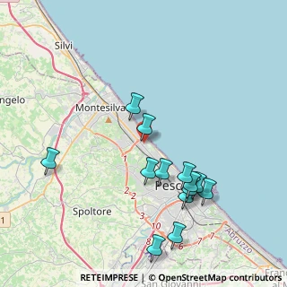 Mappa Via Serchio, 65123 Montesilvano PE, Italia (4.32)