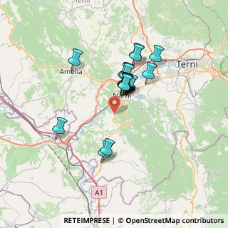 Mappa Frazione Taizzano, 05035 Narni TR, Italia (5.5955)